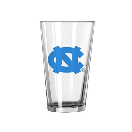 Logo Brands North Carolina 16oz Gameday Pint Glass 185-G16P-1